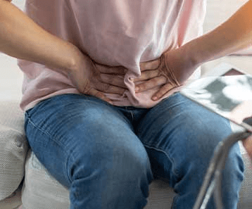 Woman Symptoms Pelvic pain