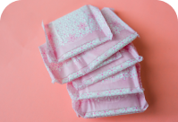 pink period pads 1