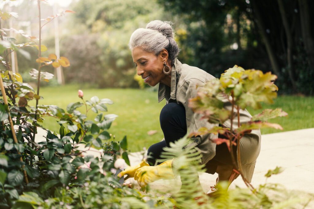 knee pain gardening bending at the knee